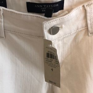 Ann Taylor Jeans - NWT Ann Taylor Modern Boot white jeans Ann Taylor Jeans - NWT Ann Taylor Modern Boot white jeans
